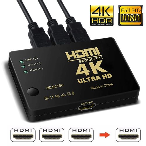 Hdmi Switch 3 In 1 Out