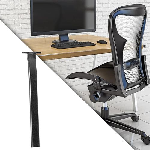 Swivel Chair Back Support Rod Metal Durable For  B