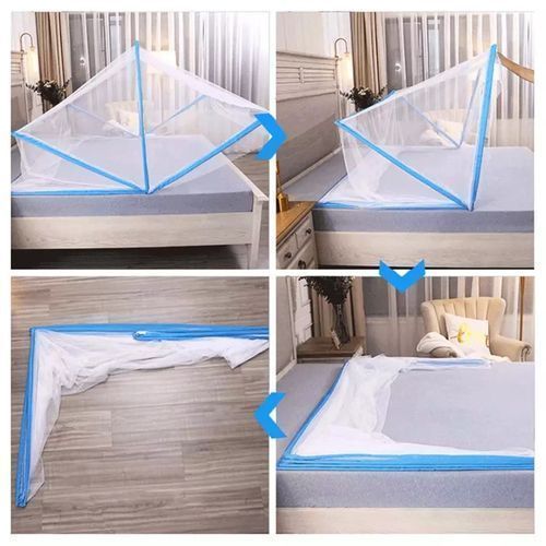 Foldable Baby Kids Infant Bed Mosquito Net Tent Anti-Mosquito - Blue