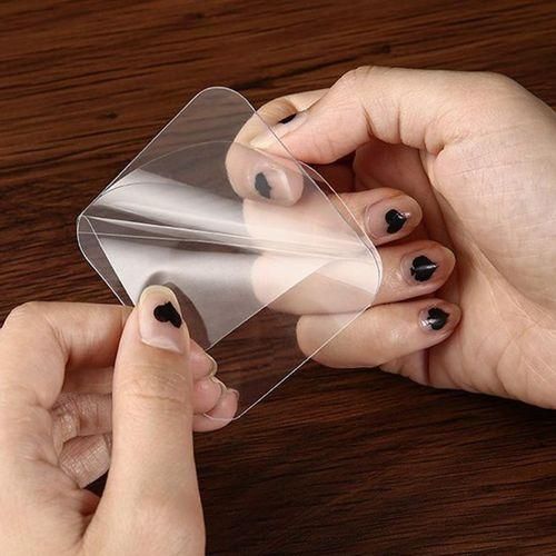 6x6cm 50pcs Precut Double Sided Adhesive Pads Nano Clear Tape Mounting Tape