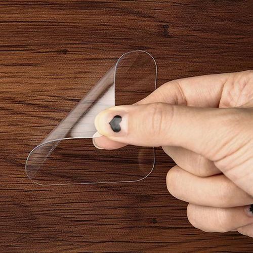 6x6cm 50pcs Precut Double Sided Adhesive Pads Nano Clear Tape Mounting Tape