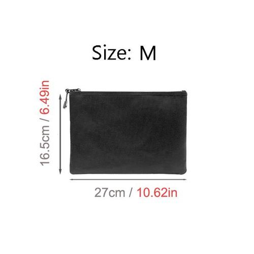 Fireproof File Bag Waterproof File Storage Organizer Money Envelope Resistant Folder Document Bag Pouch Holder