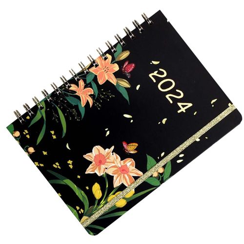 2024 Weekly Planner Portable A5 Appointment Book  Rain