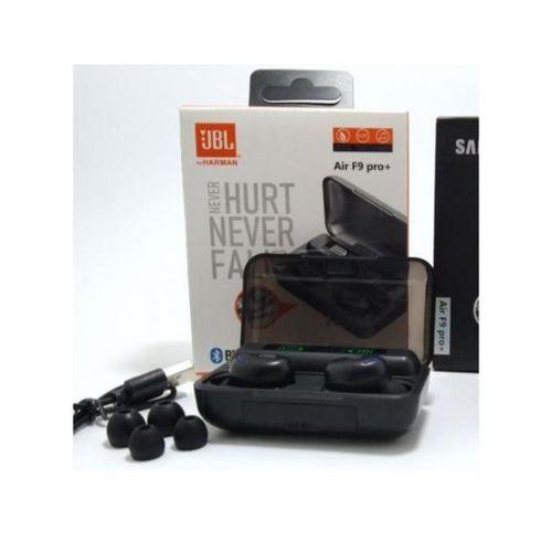 Jbl Air f9 pro+wireless Bluetooth powerbank Airpods-black