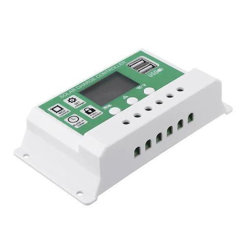20A 12V24V Solar Charge Controller PWM Battery Charger PV Regulator for Lead Acid Battery LiIon Lithium Batteries