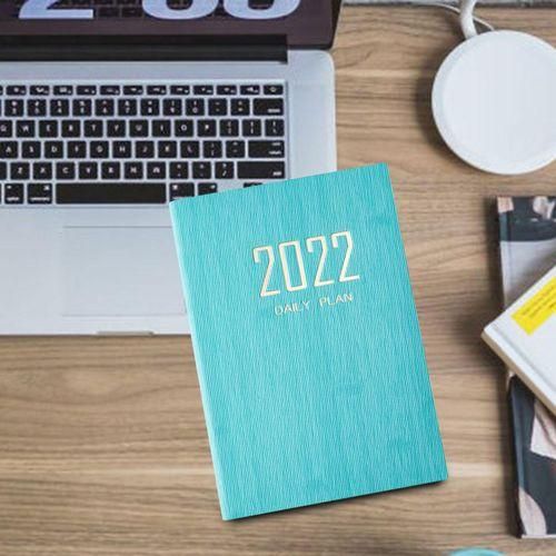 Daily Notebook Noting Tiger Year 2022 New Year Agenda Notepad Green