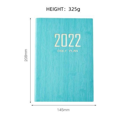 Daily Notebook Noting Tiger Year 2022 New Year Agenda Notepad Green