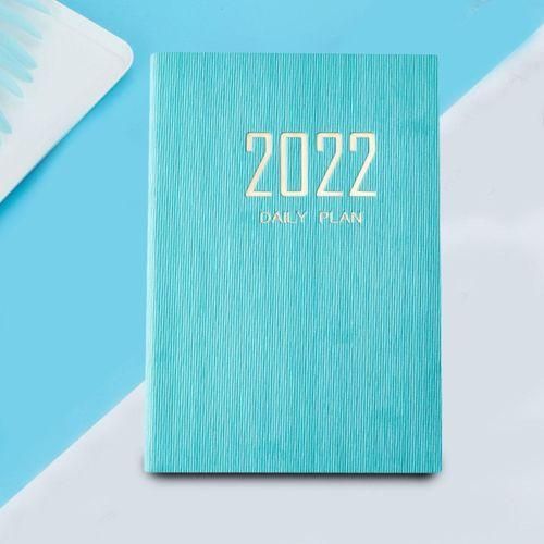 Daily Notebook Noting Tiger Year 2022 New Year Agenda Notepad Green