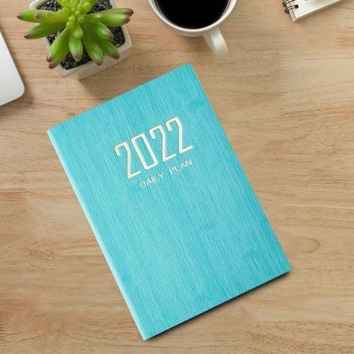 Daily Notebook Noting Tiger Year 2022 New Year Agenda Notepad Green