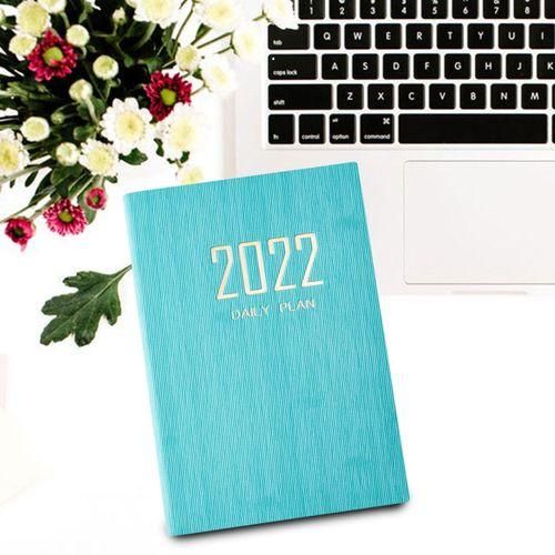 Daily Notebook Noting Tiger Year 2022 New Year Agenda Notepad Green
