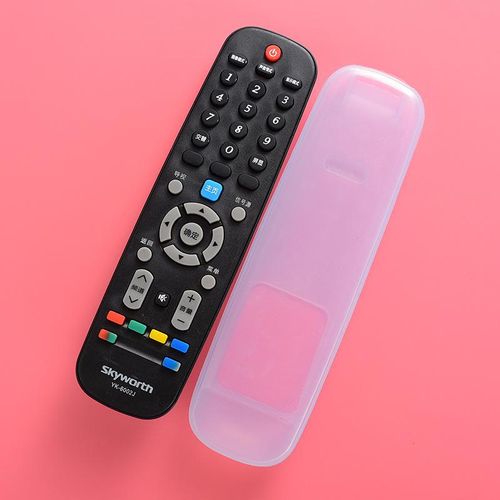 Skyworth TV Telecom Set-Top Box Remote Control Protective Cover Hd Dustproof Drop-Resistant Silicone Transparent Protective Cover Cotton