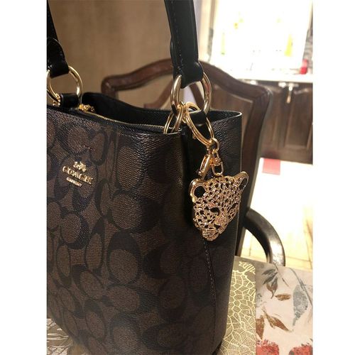 Red Crystal Rhinestone Cherry Keychain For Women Cute Fruit Key Chains Men Car Keyring Girl Bag Pendant Key Rings Holder Jewelry