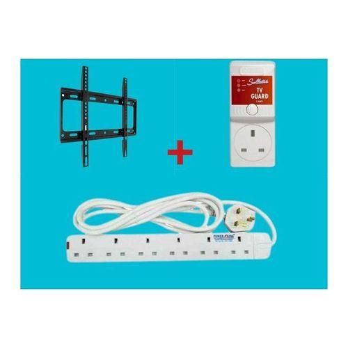 Other Original 6 Way Extension Cable, 14"- 42" Inch TV Wall Mount , TV Guard -White, Black