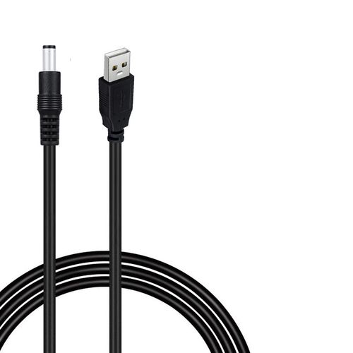 Usb To Dc 5.5 * 2.1mm 5v Power Cable Male To Male Usb Connector Charger Cable 80cm For Small Fan Router Speake