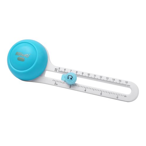 KW-triO Circular Paper Cutter Rotary Circle Cutter Manual Round Cutting Tool Paper Trimmer Scrapbooking Tool with Replacement Cutter Head for DIY Paper Cards Craft Supplies Sewing Tool NO5112