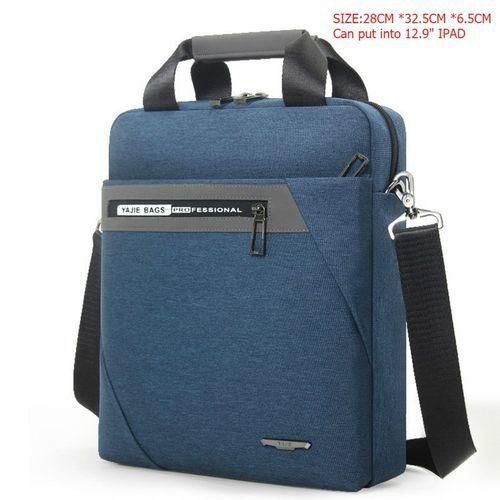 Men Small Briefcase Business Casual Messenger Bags Women Shoulder Bag For Mens Luxury Brand Designer For IPAD 12.9" Bolso Hombre