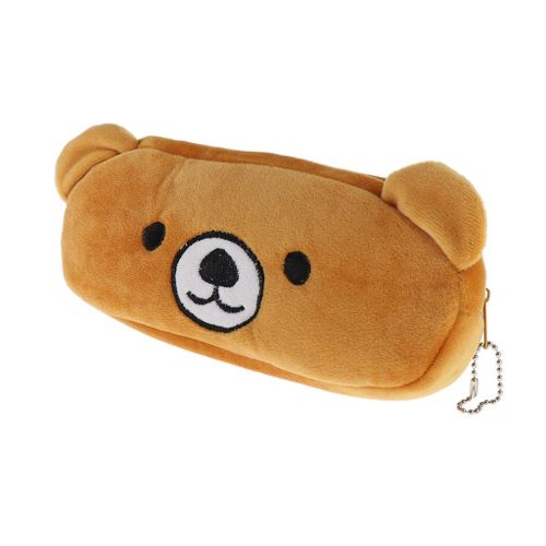 Pencil Bag Cartoon Animal  Makeup Storage Stationery Bear