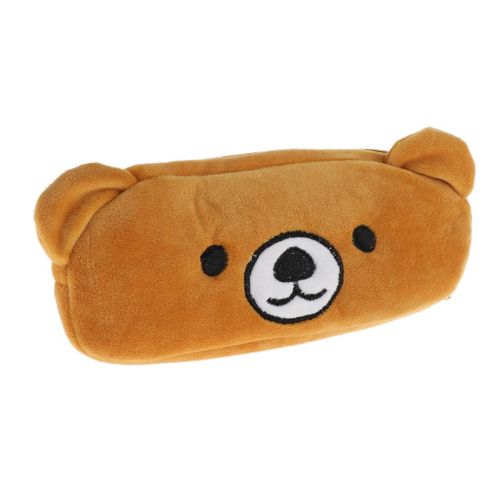 Pencil Bag Cartoon Animal  Makeup Storage Stationery Bear