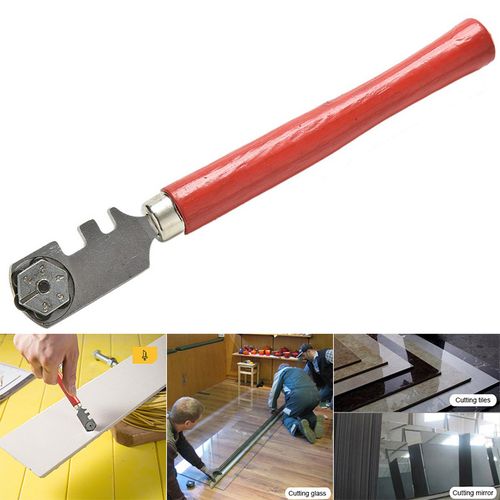 6 Wheels Tipped Glass Tile Ferule Tip Cutter Hand