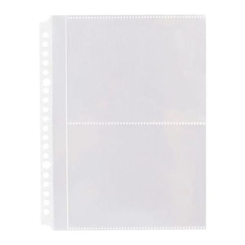 25PCS Clear Plastic A5B5A4A3 Folder Bags for Documents Transparent Sheet Loose Leaf Filling Protectors Notebook Binder