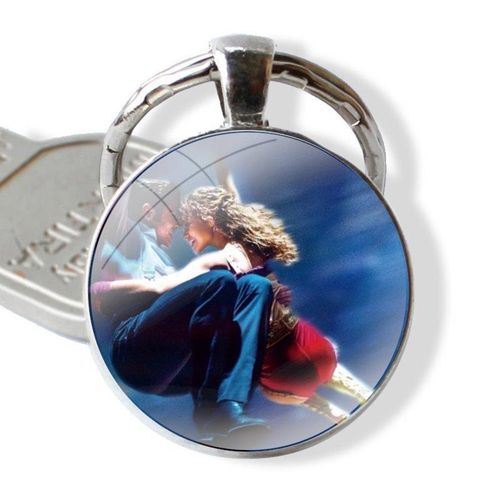 The Greatest Showman Pendant Car Key Chains Handmade Glass Cabochon Keychain