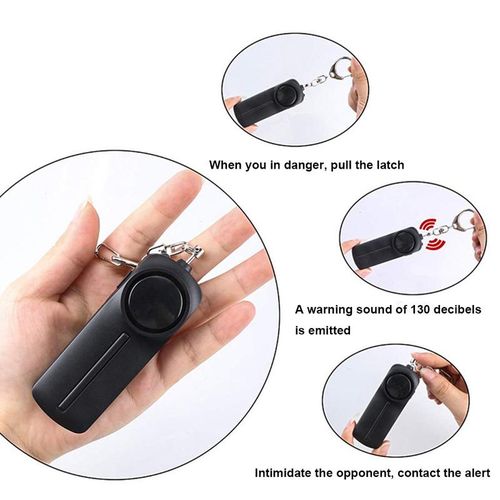 Self Defense Alarm Keychain Pepper Spray Self Defense Keychain For Women