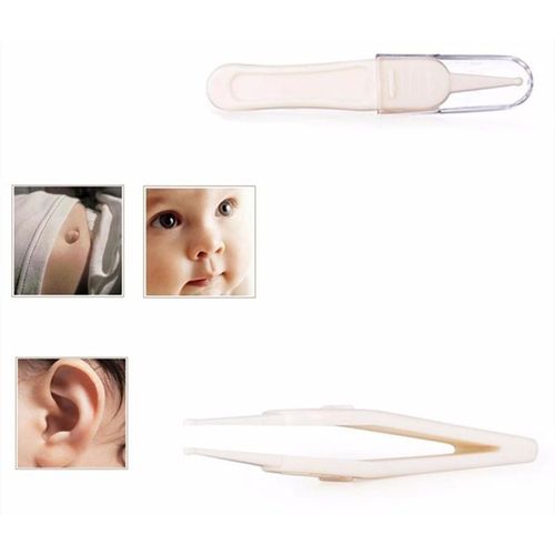 Baby Safe Cleaning Tweezers Baby Care Tool Infant Safety Ear Forceps Digging Nose Clip Penggorek hidung