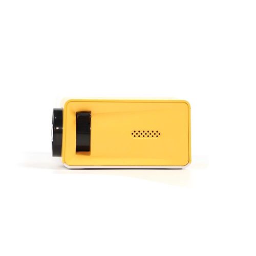 Mini Projector Portable Video Projector Outdoor Movie Projector With HD USB AV Interfaces Remote Control 400 Lux LED LCD Portable Home Theater Projector For Video TV Movie Party Game Outdoor Entertainment NO5116