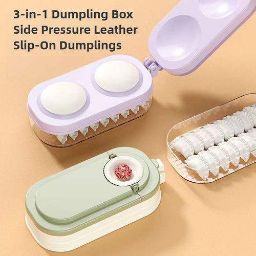 Kitchen Household 3-in-1 Mold Dumpling Tool (Press Dumpling Wrapper   Dumpling   Storage Box)