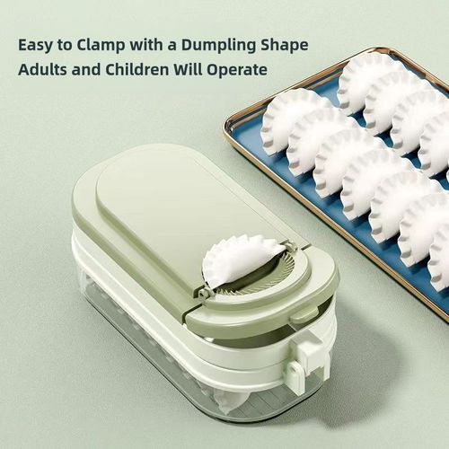 Kitchen Household 3-in-1 Mold Dumpling Tool (Press Dumpling Wrapper   Dumpling   Storage Box)