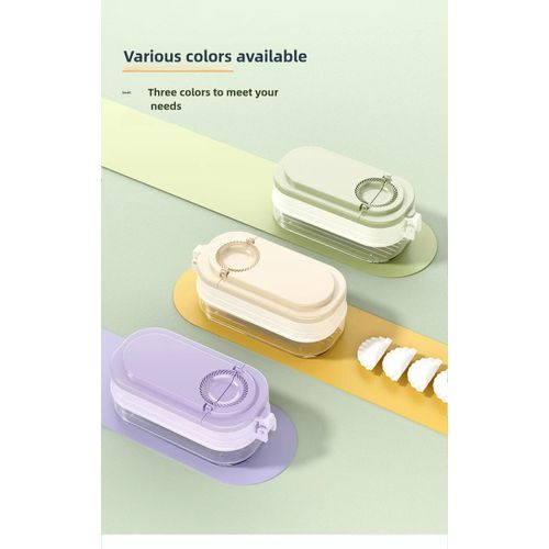 Kitchen Household 3-in-1 Mold Dumpling Tool (Press Dumpling Wrapper   Dumpling   Storage Box)