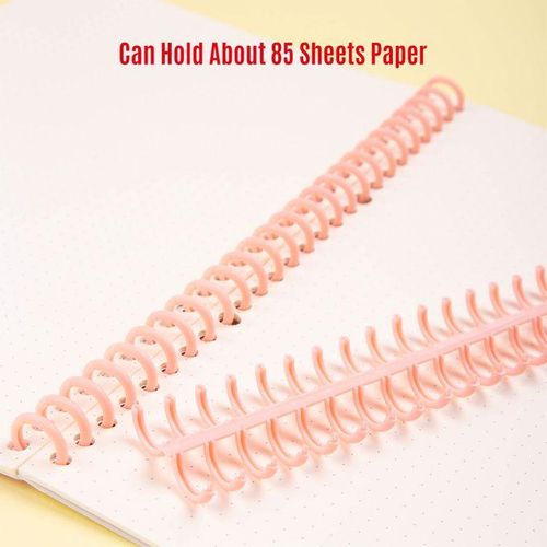 Kw Trio KW-trio 10pcs Plastic 30-Hole Loose Leaf Binders Ring