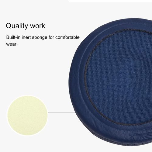 2 PCS For JBL Tune 600BTNC / T500BT / T450BT Earphone Cushion Cover Earmuffs Replacement Earpads with Mesh(Black)