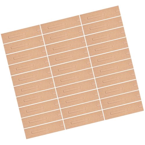Small Brown Paper Bags 50Pcs Kraft Paper Pen Sleeves Single Pen Paper Tubes for Gift Pen Protection