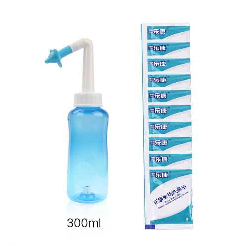 Suolaer Adults Children Nasal Wash Cleaner Nose Protector Cleans Moistens Child Adult Avoid Allergic Rhinitis Neti Pot 300ml/500ml