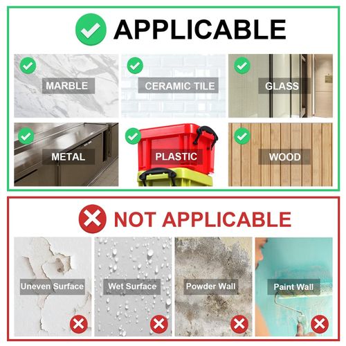 20/30/50mm Double Sided Transparent Tape Heavy Duty Multipurpose Removable Adhesive Grip Reusable Strong Sticky Wall Tape Strips