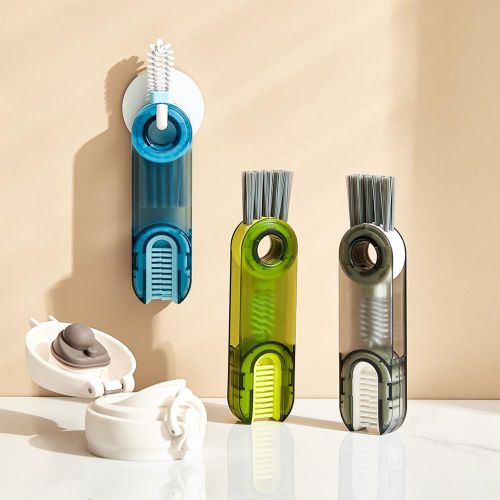 U-shaped Cup Rim Cleaning Brush Multifunctional Mini Grooves Gap Cleaner Brush Kitchen Accessories Bottle Gap Cleaner NO5289