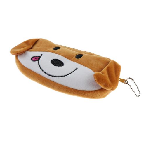 Pencil Cases Large Capacity Zippered Pencil Pouch Bag Dog