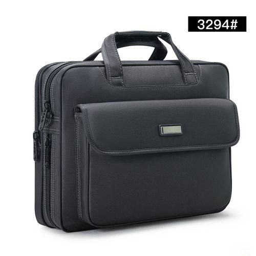 OYIXINGER Men Briefcase Bags For 15 inch  Waterproof Handbag High Quality Oxford Briefcases  Male Business A4 Document Bag
