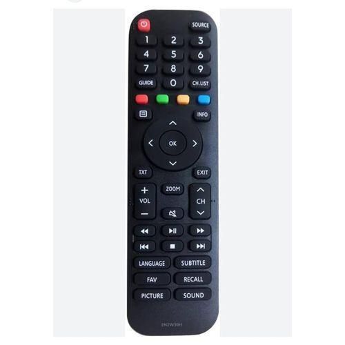 Hisense Universal Remote Control For All Frameles TVs(32",39",40",42",43", And Others) - Black