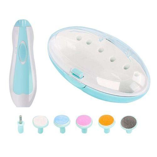 Safety Electric Nail   Baby Nail Kids Infant Nail Blue