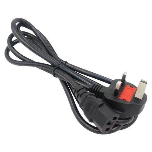 XLT Desktop Power Cable 250V 13A Monitor Power Cord 3 Pin UK Main Leads Universal AC Power Cord Replacement for PC Computer Printer LED LCD Smart TVs - 1.5m