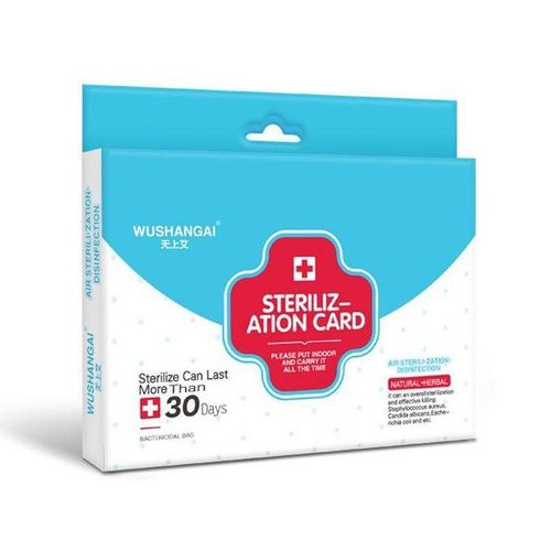 Mite-removing Antibacterial VB Portable Protective Card