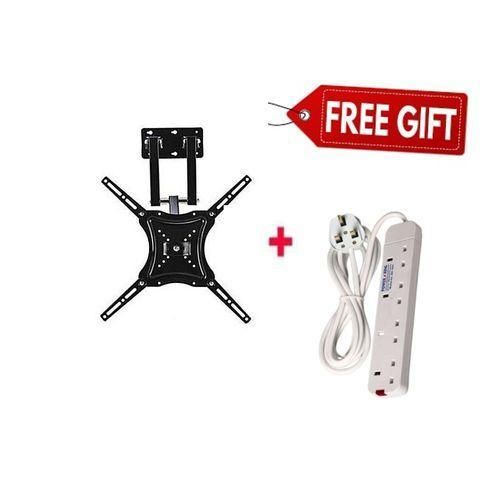 Home Design 14-55" Rotating Wall Mount Bracket +4Way Extension