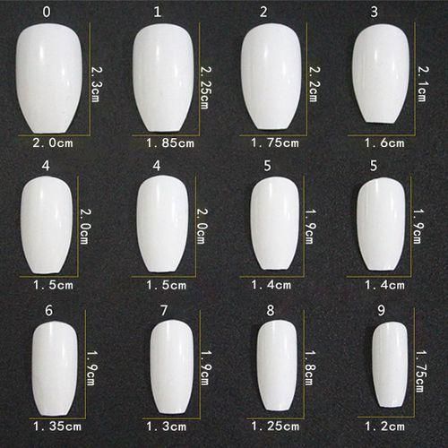 24Pcs DIY Charmful Women Matte Nails Tips Press On Patch  Dark Blue