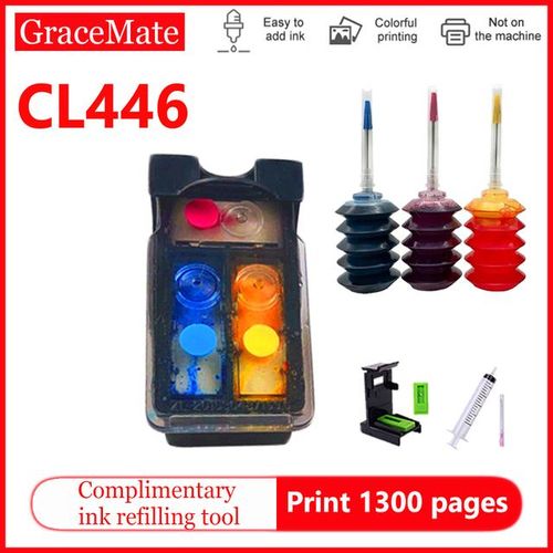 Compatible For Pixma Mg2545s Mg2540 Mg2440 Mg2540s Mg3040 Mg2400 Ts3140 Mg3040 Printer Refillable Cartridges Mg2540 Pg445-CL446 Color