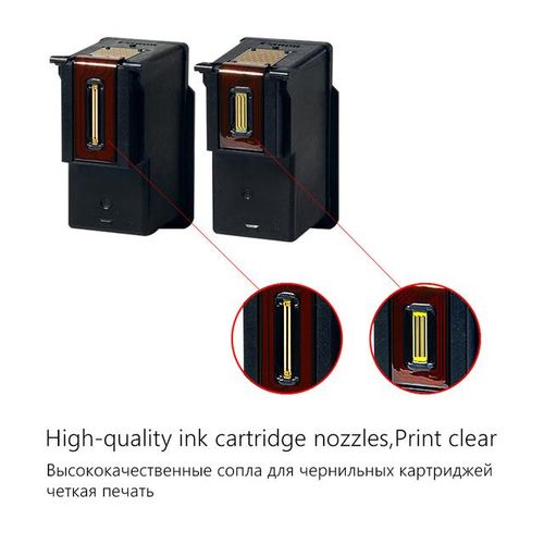 Compatible For Pixma Mg2545s Mg2540 Mg2440 Mg2540s Mg3040 Mg2400 Ts3140 Mg3040 Printer Refillable Cartridges Mg2540 Pg445-CL446 Color