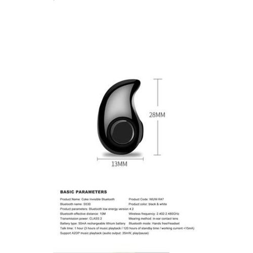 Mini Size Wireless Earphone Wireless Earphones Bluetooth Headsets
