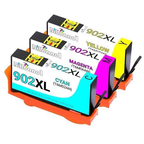 3 Pack 902 XL Ink Cartridges for Officejet Pro 6960 6968 6970 6975 6978