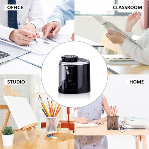 Small Portable Electric Pencil Sharpener Automatic/Manual